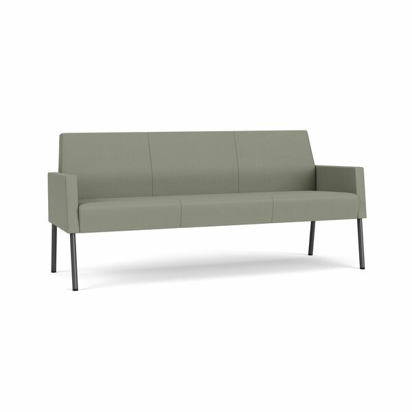 Mystic Lounge Reception Sofa, Charcoal, OH Eucalyptus Upholstery, Lesro, Mfr#: ML1601